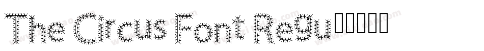 The Circus Font Regu字体转换